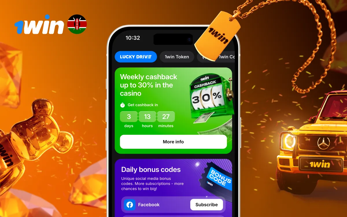 1win Bonus Kenya: Welcome Offer & Cashback